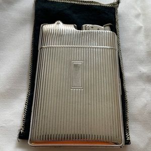 Vintage Evans lighter & cigarette case